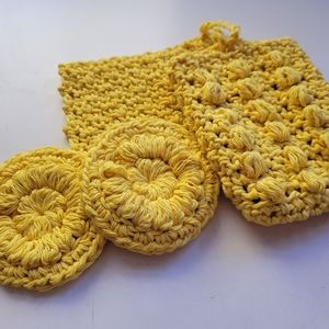 Handmade Washcloth Bath Set